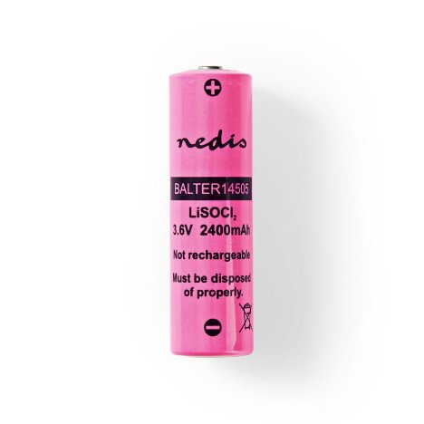 Baterie Litiu ER14505 Nedis 3.6 V 2400 mAh